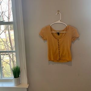 ☀️ Yellow Boho Artist Top ☀️